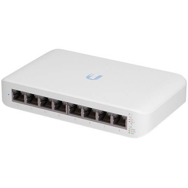 Коммутатор UBIQUITI (USW-Lite-8-PoE)