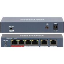 Коммутатор HIKVISION DS-3E0106P-E/M
