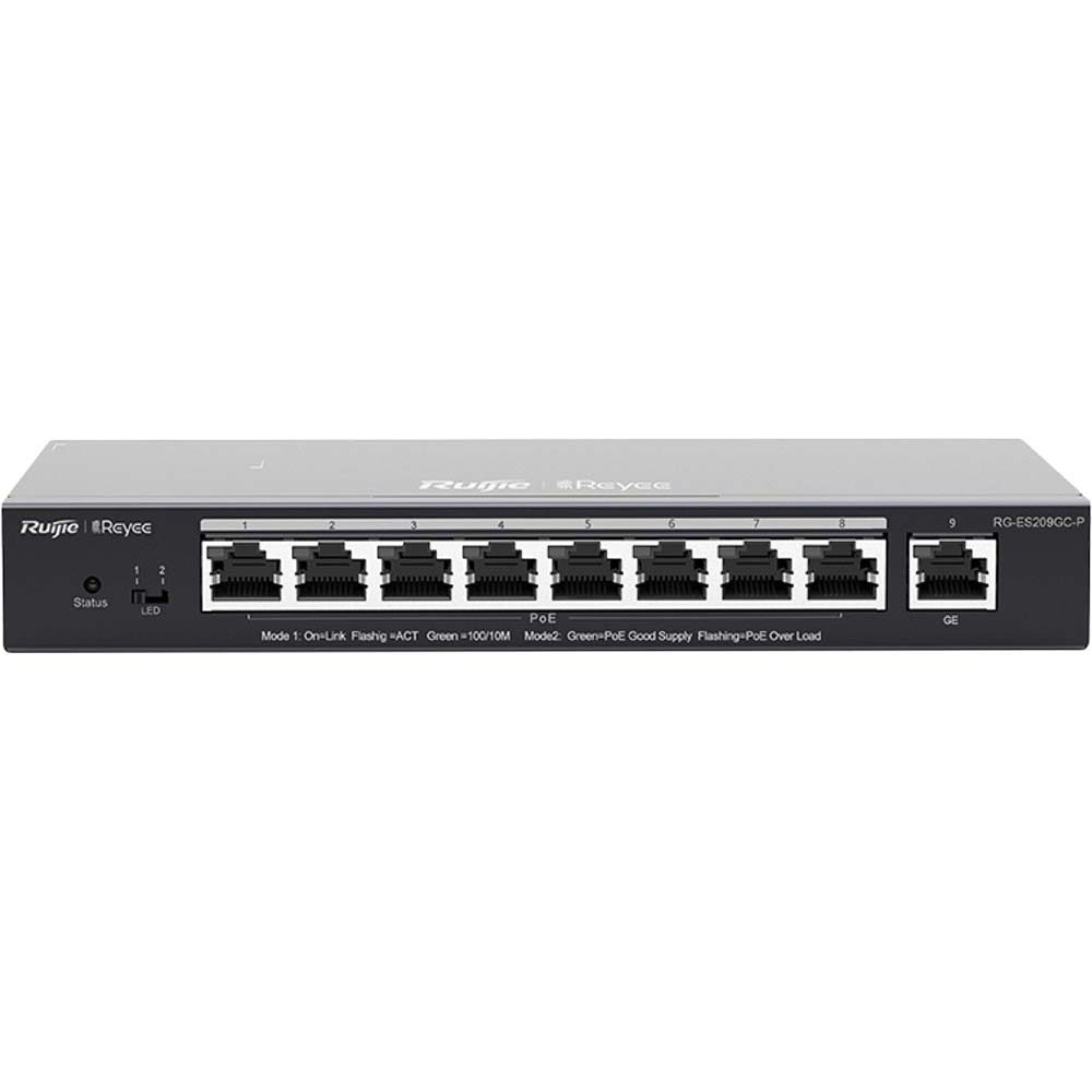 Комутатор RUIJIE Reyee 9-port (RG-ES209GC-P)