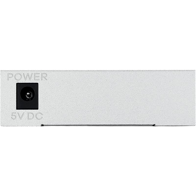 Комутатор ZYXEL GS-105B v5 (GS-105BV5-EU0101F) Порти комутатора 5 х Gigabit Ethernet (10/100/1000 Мбит/с)