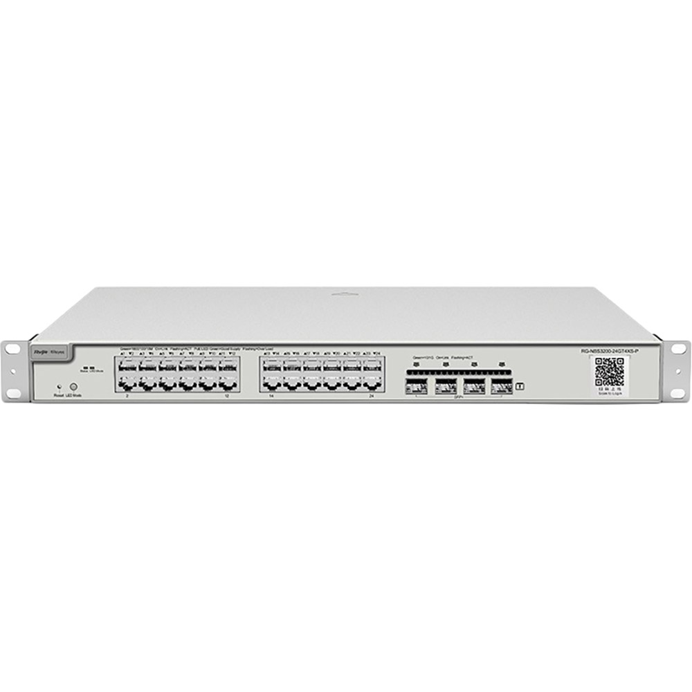 Коммутатор RUIJIE Reyee 24-port (RG-NBS3200-24GT4XS-P)