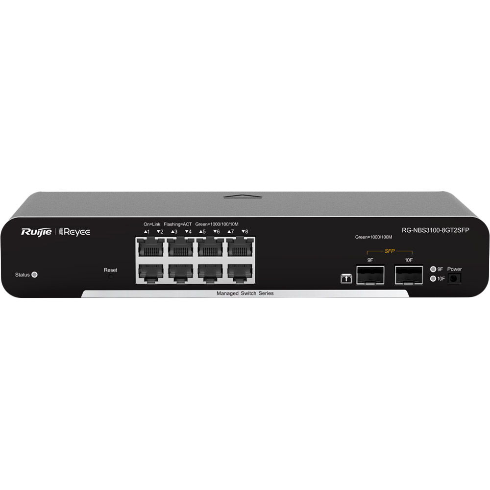 Коммутатор RUIJIE Reyee (RG-NBS3100-8GT2SFP)