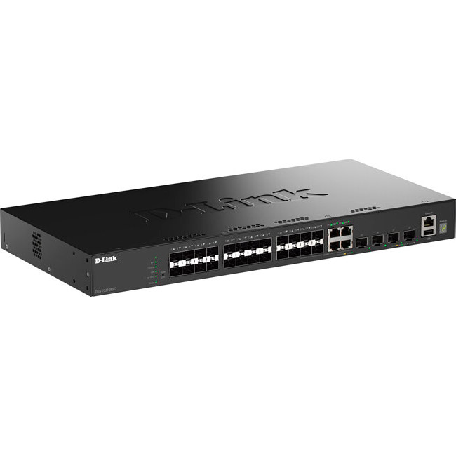 netw.a D-LINK DGS-1530-28SC 20xSFP, 4xSFP+/10GE, Керований, L3
