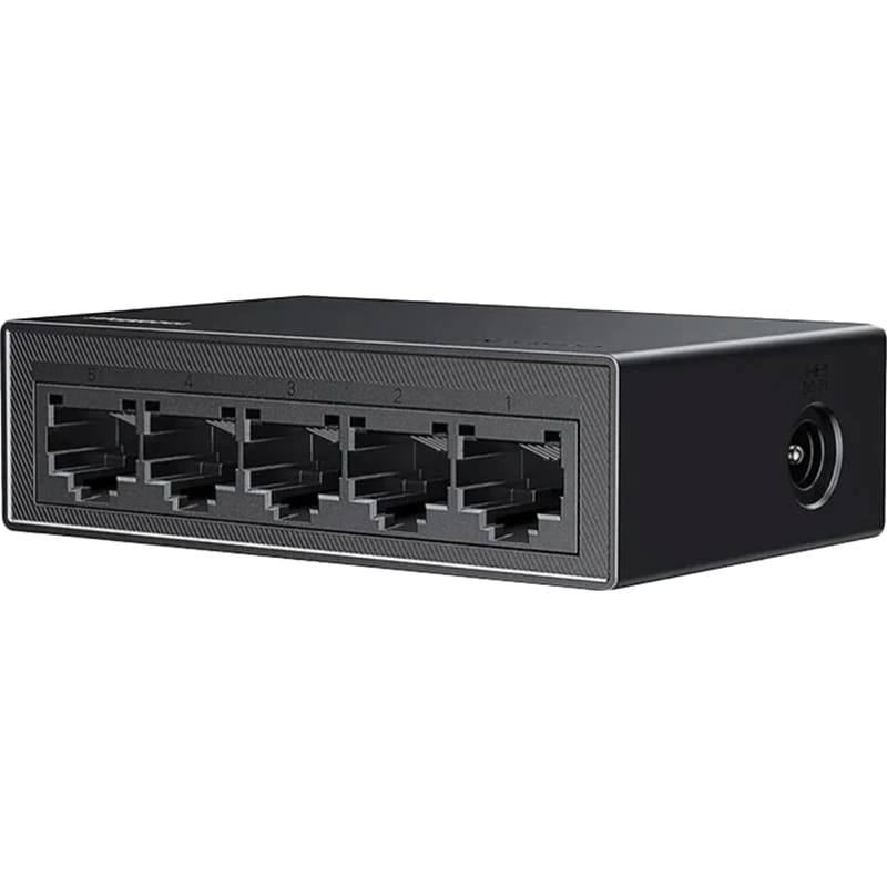 Коммутатор UGREEN 5-Port Gigabit Ethernet Switch (CM833) Тип неуправляемый