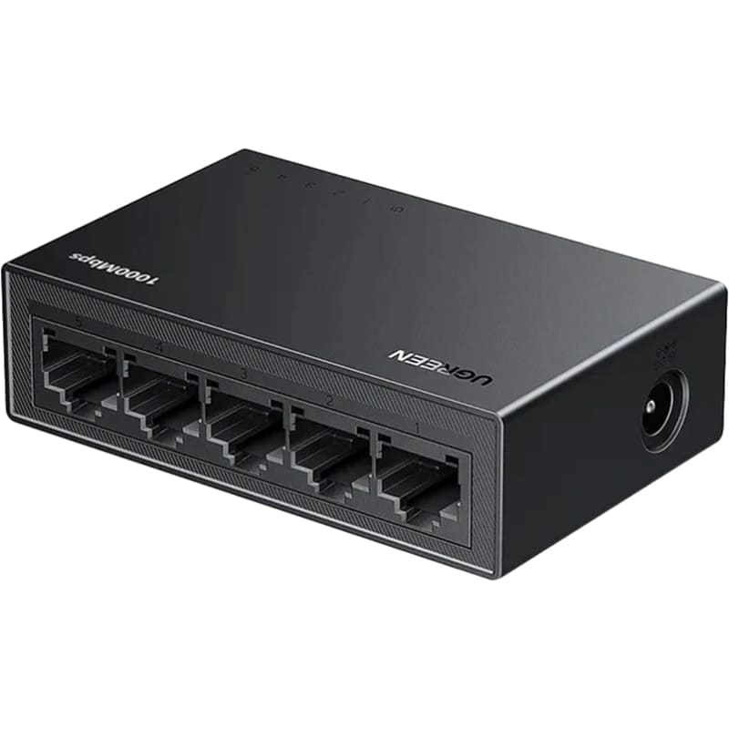 Коммутатор UGREEN 5-Port Gigabit Ethernet Switch (CM833)