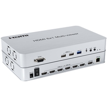 Комутатор POWERPLANT HDMI 6x1 Multi-viewer 1080p (HDSW6-Q)