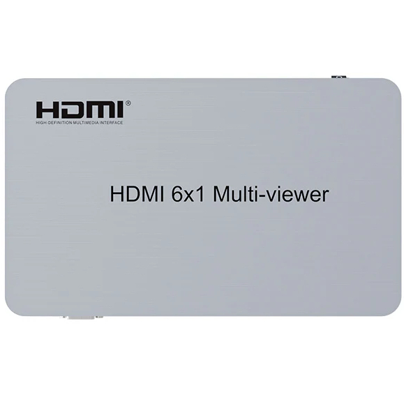 Комутатор POWERPLANT HDMI 6x1 Multi-viewer 1080p (HDSW6-Q) Версія USB 2.0
