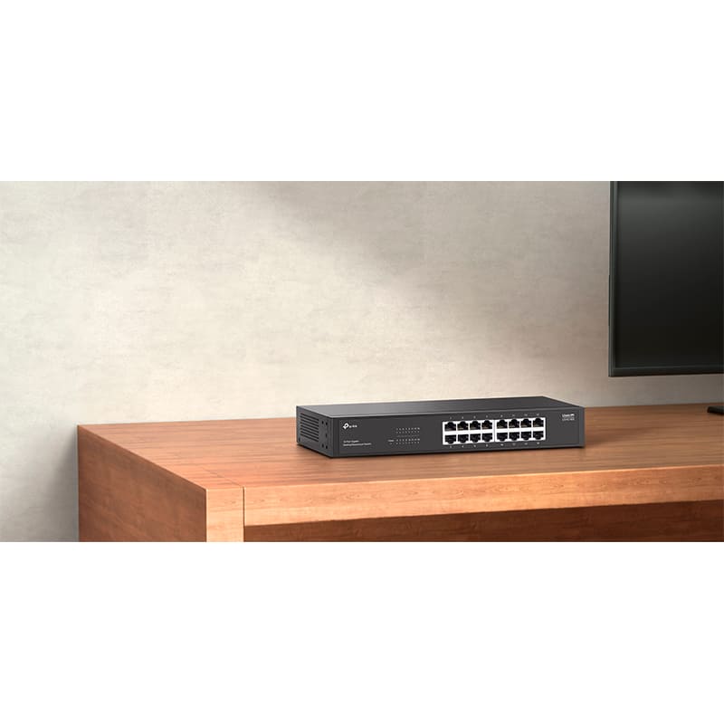 Внешний вид Коммутатор TP-LINK LS1016G