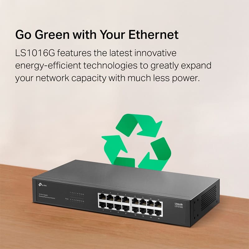 В Украине Коммутатор TP-LINK LS1016G