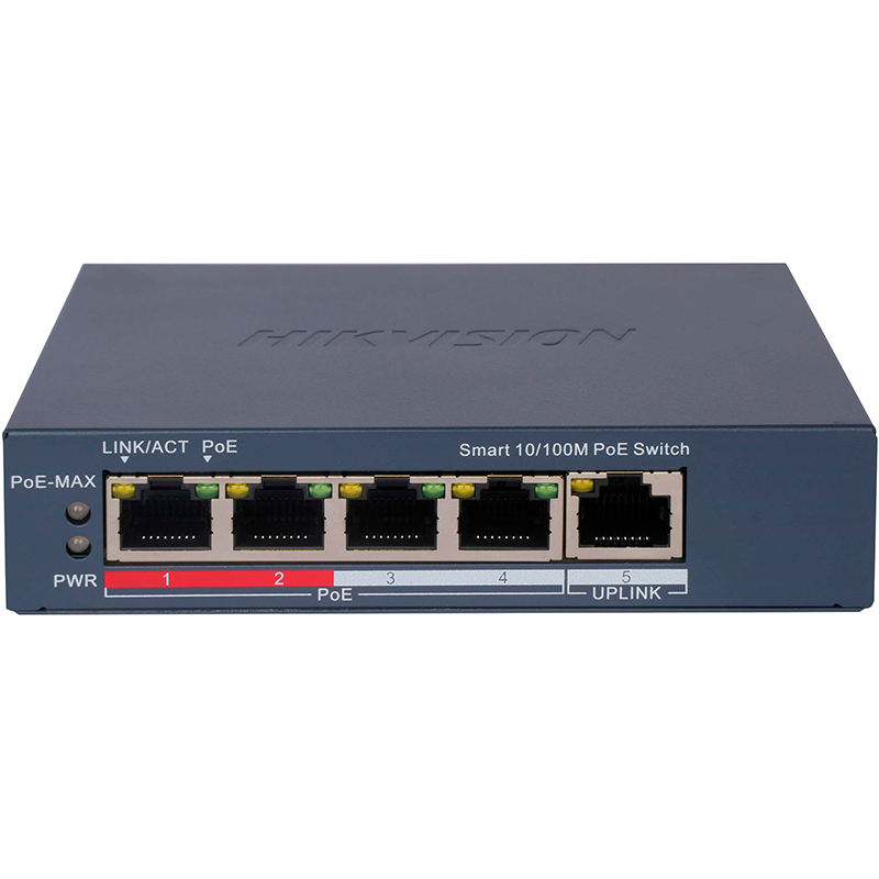 Коммутатор HIKVISION DS-3E1105P-EI/V2 POE