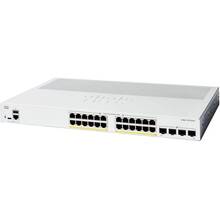 Комутатор CISCO Catalyst 1300 24-port GE PoE 4x1G SFP (C1300-24P-4G)