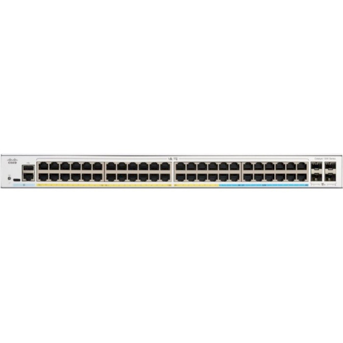 Комутатор CISCO Catalyst 1300 48-port GE Full PoE 4x1G SFP (C1300-48FP-4G) Тип керований 3-го рівня