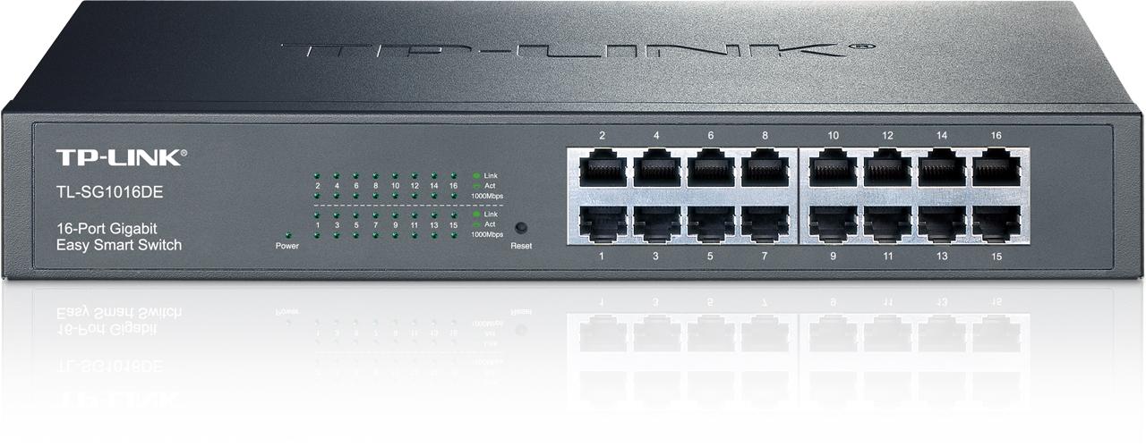 Коммутатор TP-LINK TL-SG1016DE