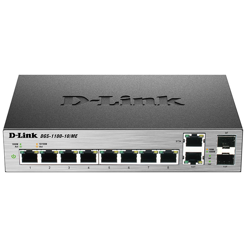 

Коммутатор D-LINK DGS-1100-10/ME, DGS-1100-10/ME