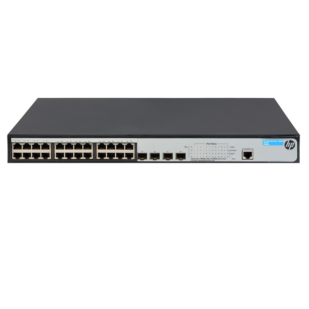 Коммутатор HPE 1920-24G-PoE+ Smart Switch (JG925A)