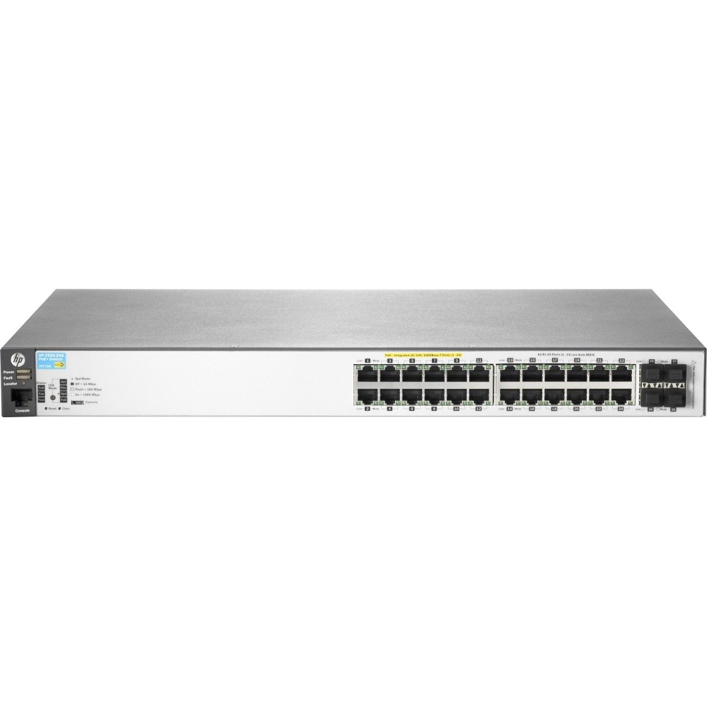 

Управляемый коммутатор HP 2530-24G-PoE+ (J9773A), 2530-24G-PoE+