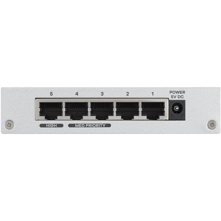 Коммутатор ZYXEL GS-105B v3 Порты коммутатора 5 x 10/100/1000 Mbps RJ45 Ports