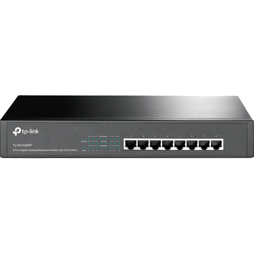 Коммутатор TP-LINK TL-SG1008MP