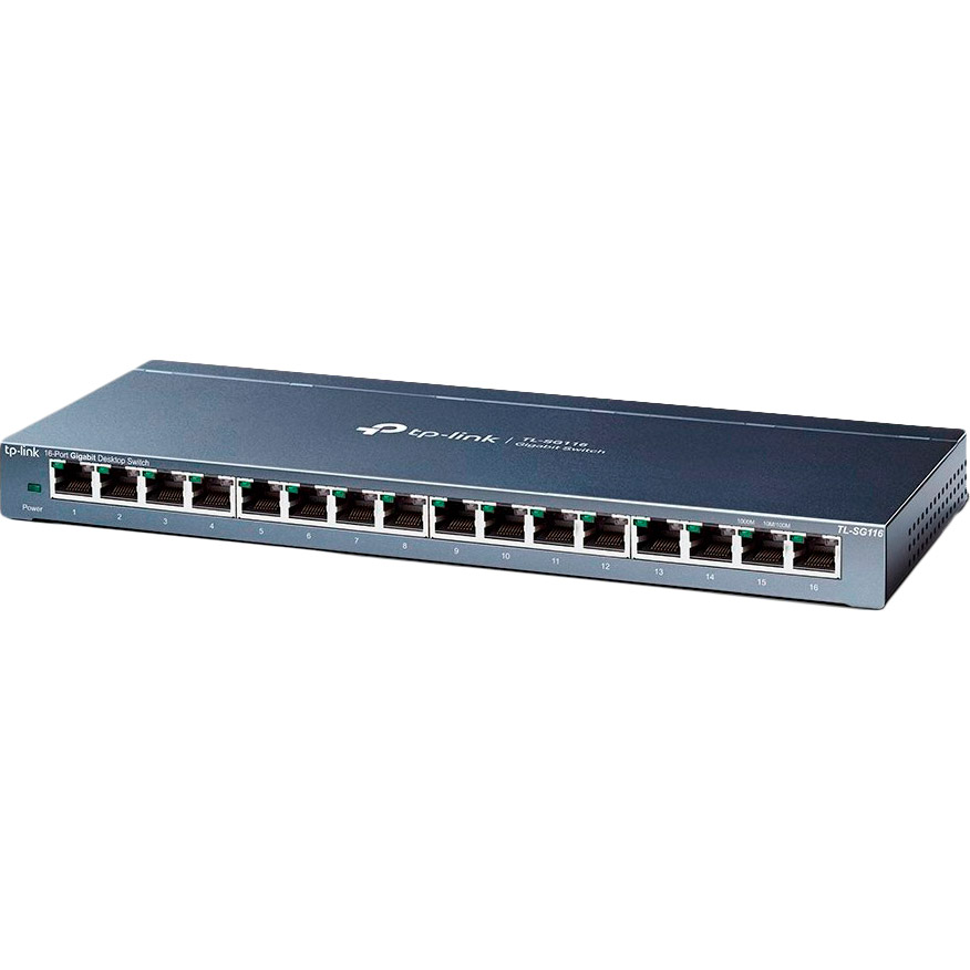 Комутатор TP-LINK TL-SG116 Тип некерований