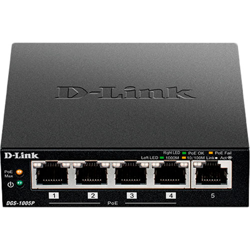 Коммутатор D-LINK DGS-1005P