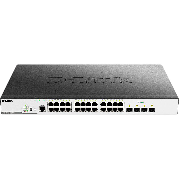 

Коммутатор D-LINK DGS-3000-28XMP, DGS-3000-28XMP