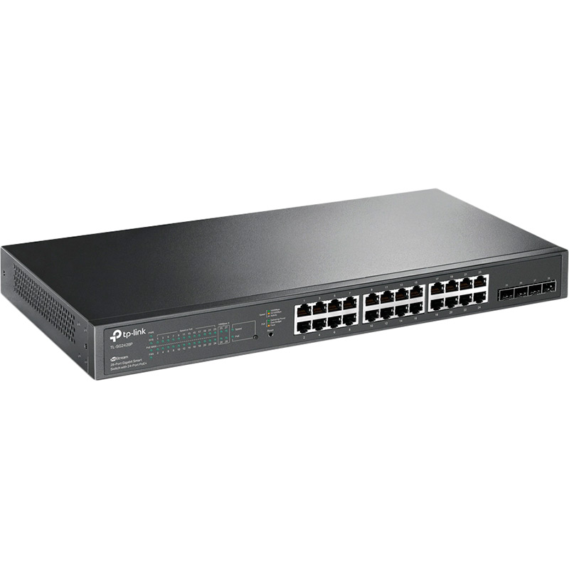 Коммутатор TP-LINK TL-SG2428P Тип управляемый 2-го уровня