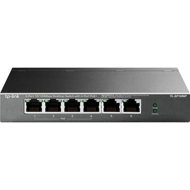 

Коммутатор TP-LINK TL-SF1006P, TL-SF1006P