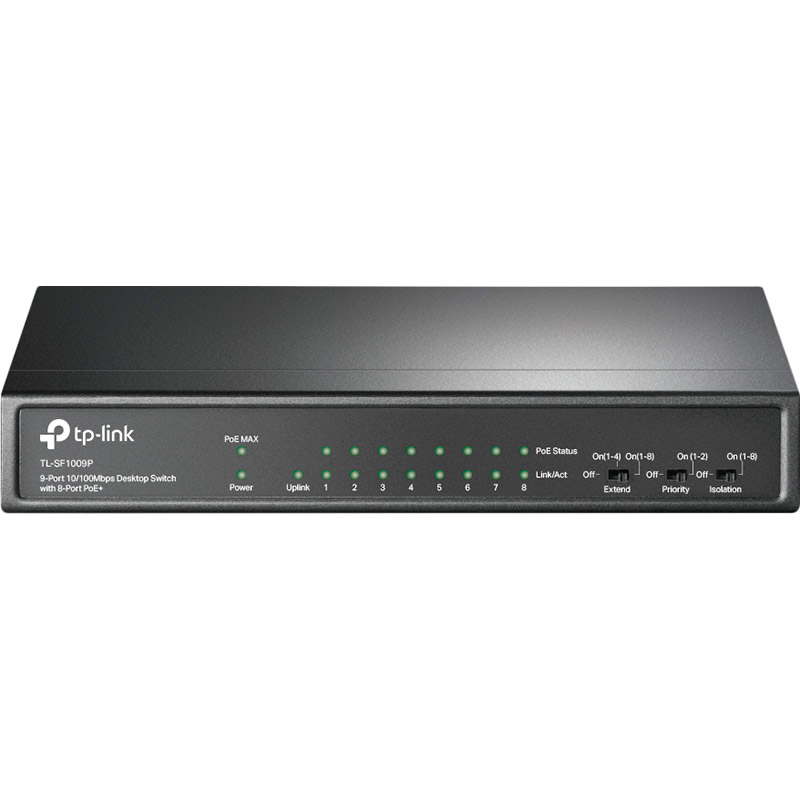 

Коммутатор TP-LINK TL-SF1009P, TL-SF1009P