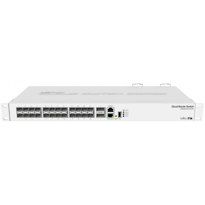 Коммутатор MIKROTIK CRS326-24S+2Q+RM