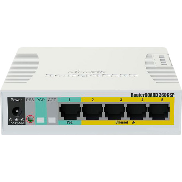 Коммутатор MIKROTIK RB260GSP