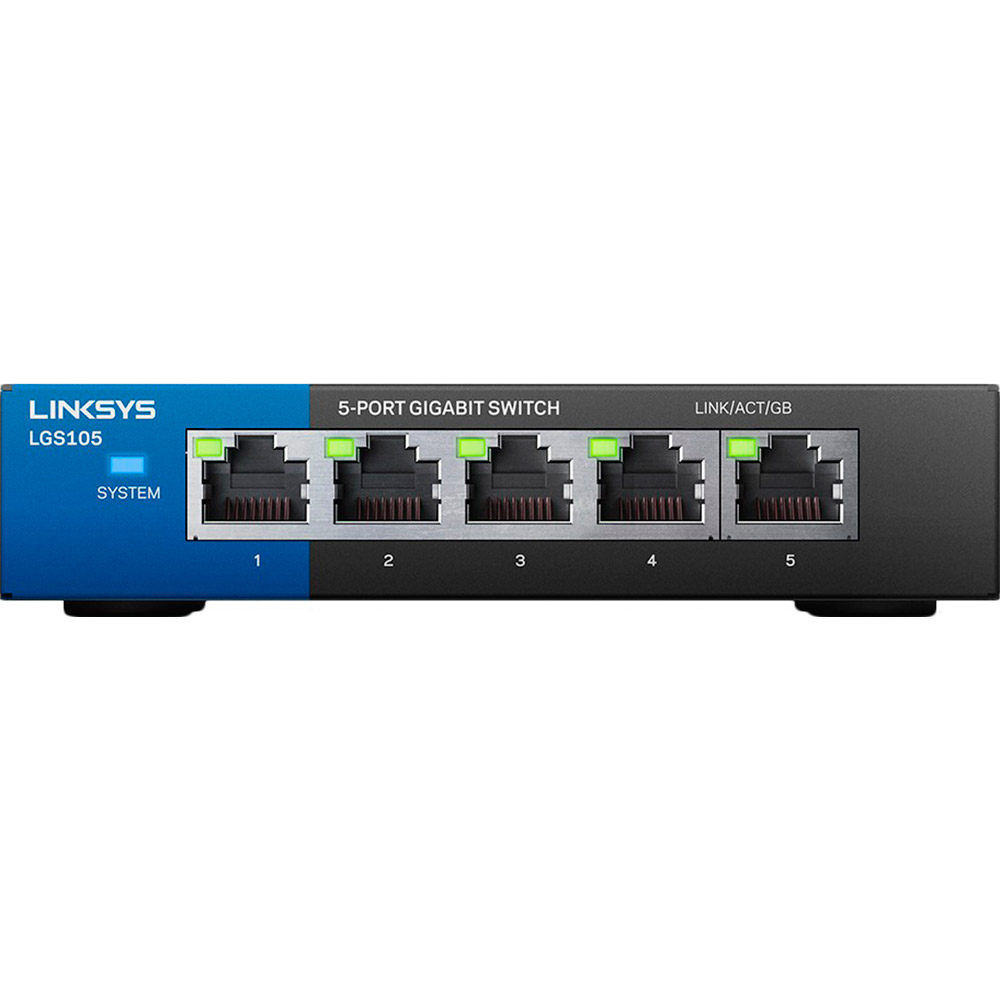 

Коммутатор LINKSYS LGS105-EU, LGS105-EU
