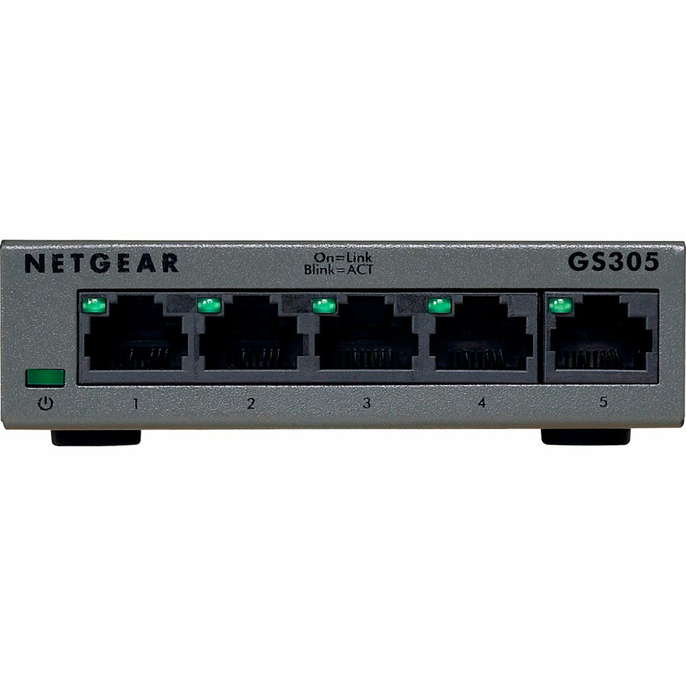 Комутатор NETGEAR GS305 (GS305-300PES) Тип некерований