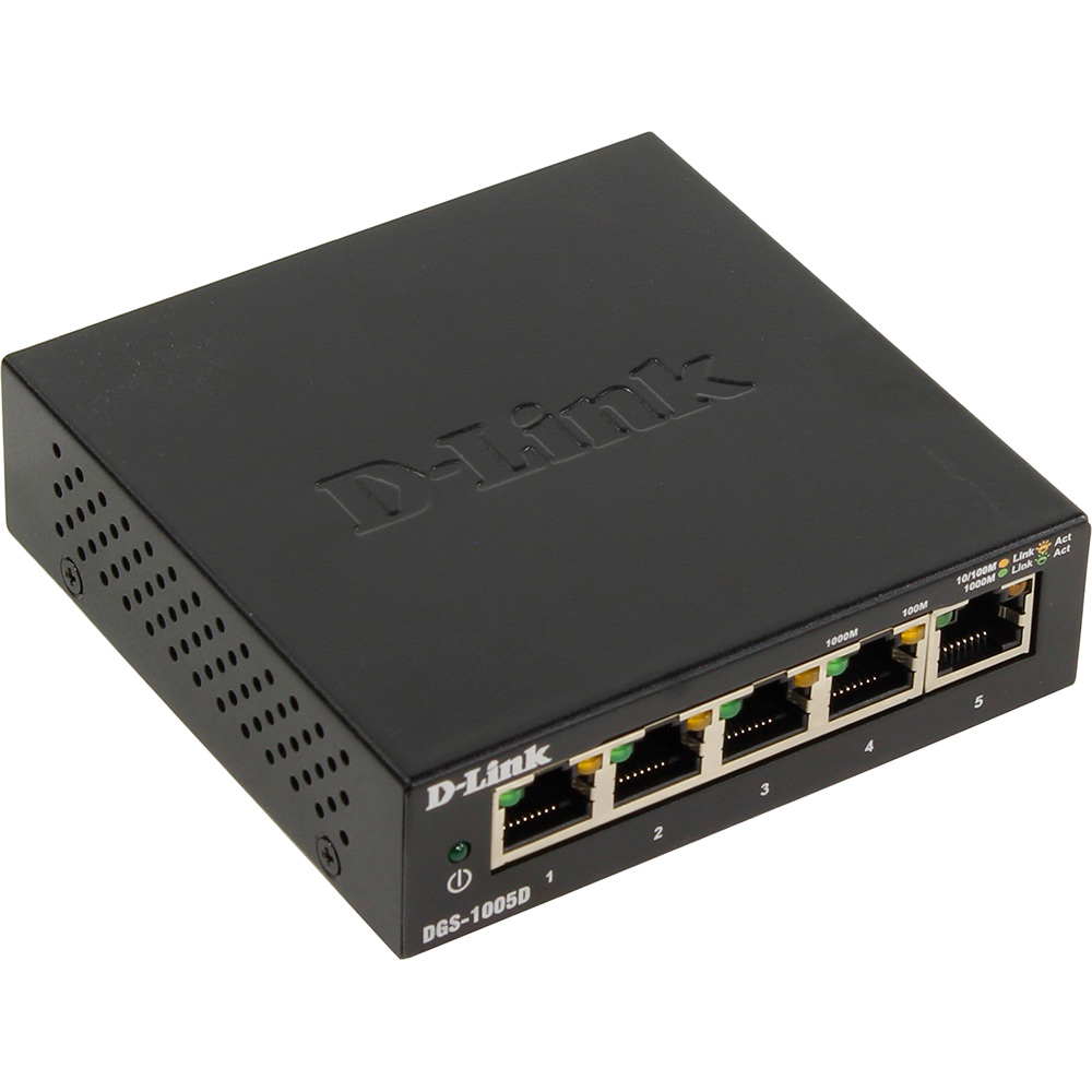 

Коммутатор D-LINK DGS-1005D/I3A, DGS-1005D/I3A