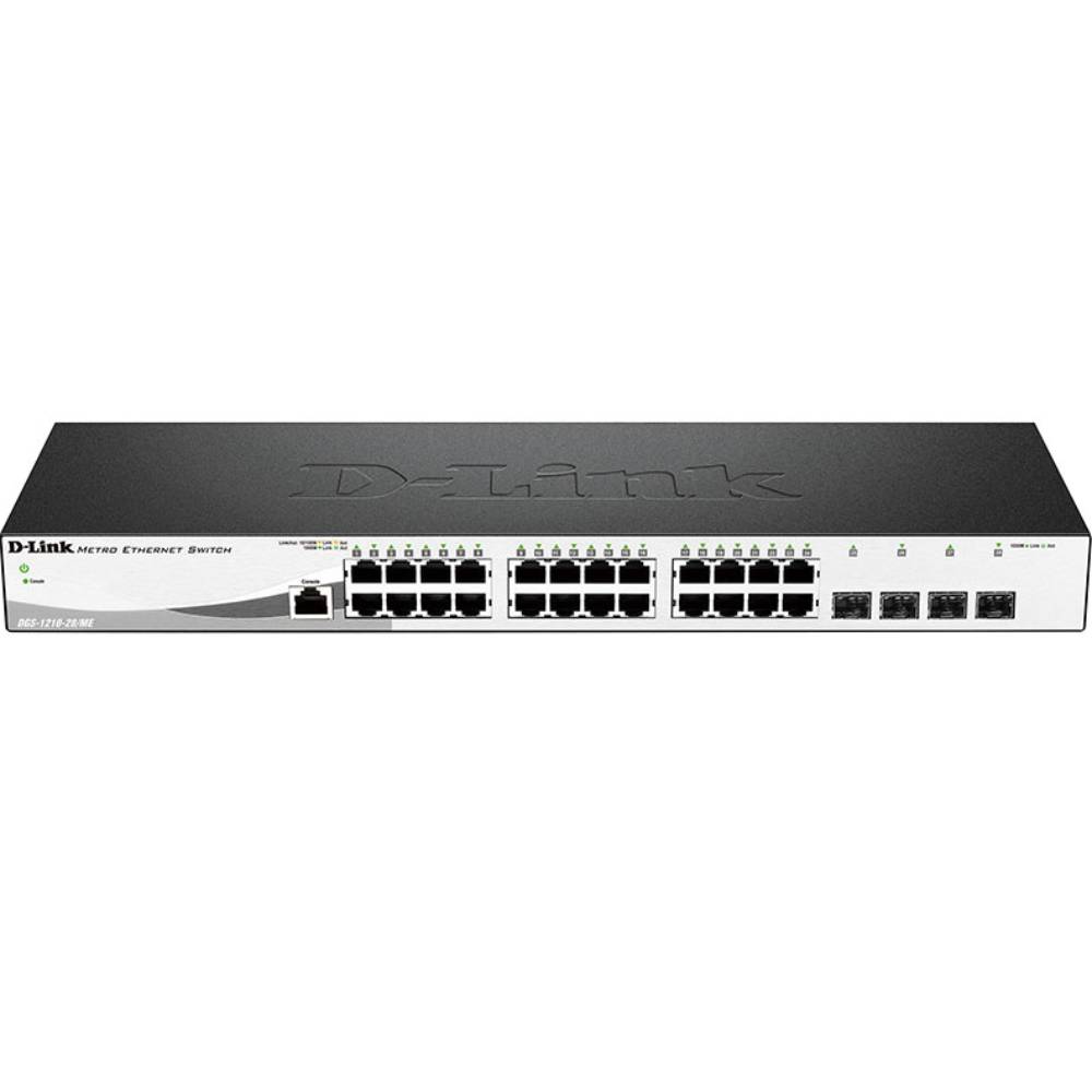 

Коммутатор D-LINK DGS-1210-28/ME (DGS-1210-28/ME/A), DGS-1210-28/ME revA 24xGE, 4xSFP