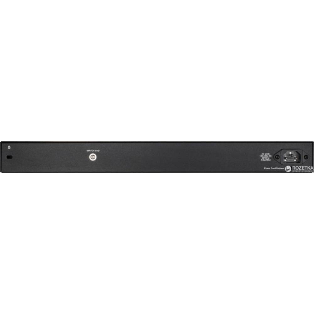 Комутатор D-LINK DGS-1210-28MP Ширина/висота корпусу 250 х 44 мм