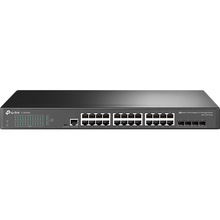 Комутатор TP-LINK TL-SG3428 24xGE 4xGE SFP L2 JetStream 19" 1U