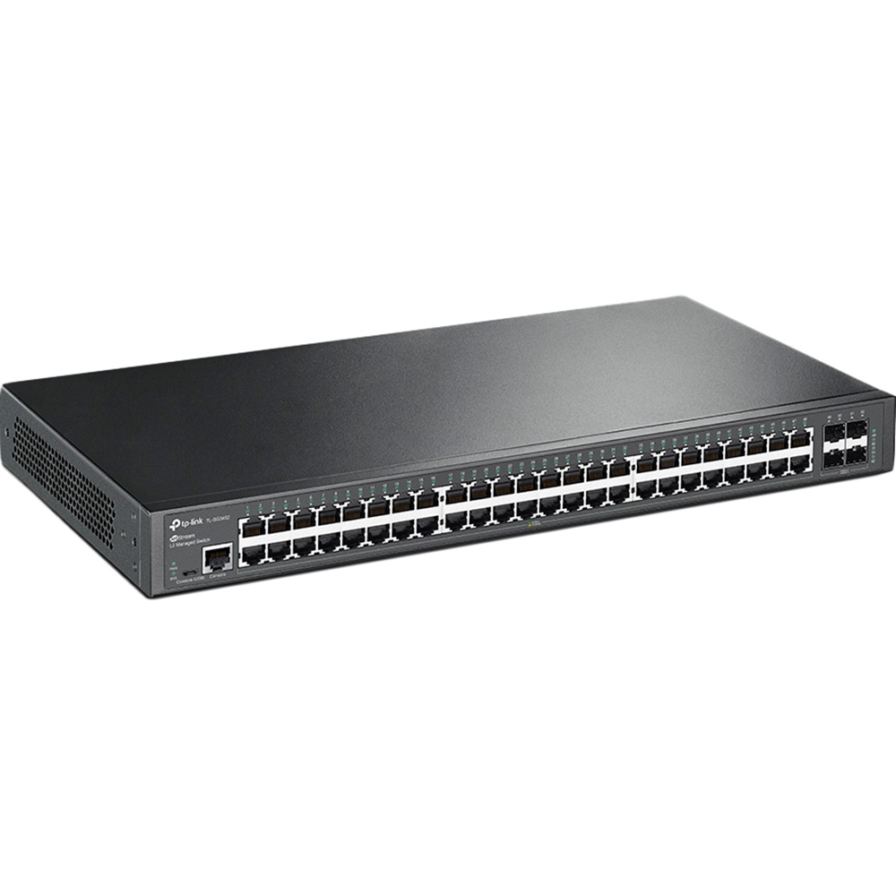 Комутатор TP-LINK TL-SG3452 52xGE 4xGE/SFP L2 JetStream 19" 1U Тип керований 2-го рівня