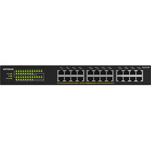 Комутатор NETGEAR GS324P 16xGE PoE+ 190 Вт (GS324P-100EUS)