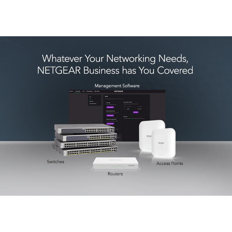 Комутатор NETGEAR GS348 48xGE (GS348-100EUS) Порти комутатора 48 x Gigabit Ethernet