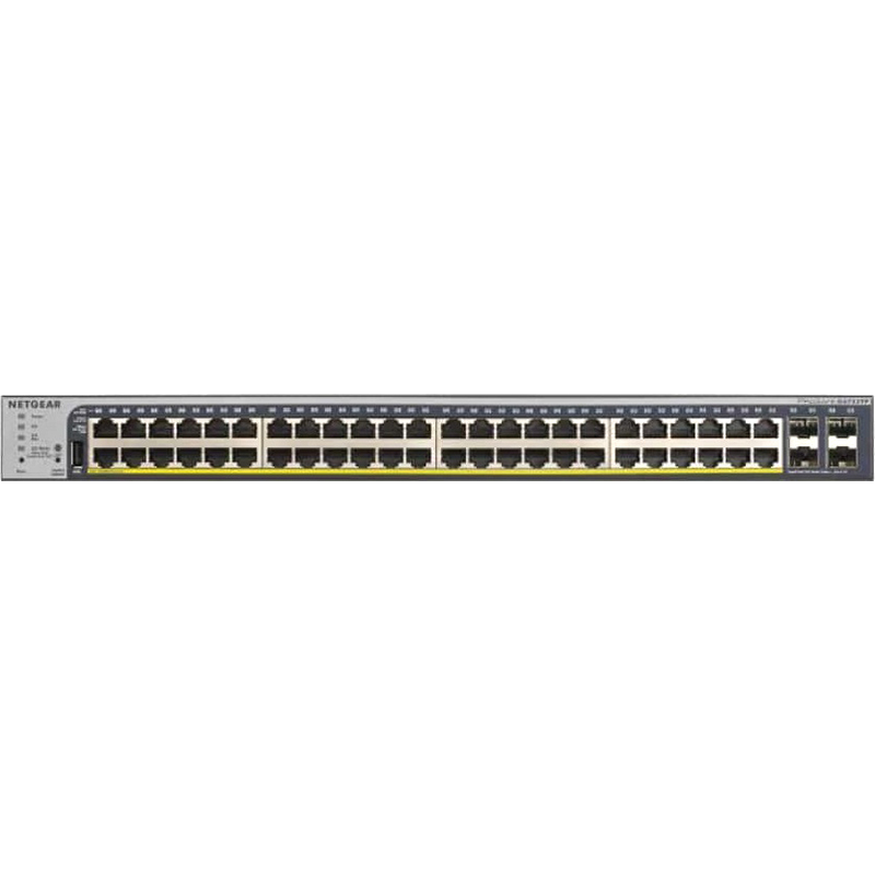 Коммутатор NETGEAR GS752TPv2 48xGE PoE+, 4xSFP L2+ (GS752TP-200EUS) Тип управляемый 2-го уровня