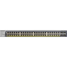 Коммутатор NETGEAR GS752TPv2 48xGE PoE+, 4xSFP L2+ (GS752TP-200EUS)