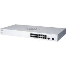 Коммутатор CISCO CBS220 Smart 16-port GE 2x1G SFP (CBS220-16T-2G-EU)