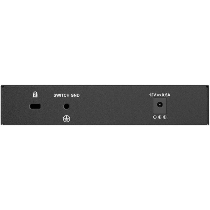 Комутатор D-LINK DMS-107/E Порти комутатора 5 портов Gigabit Ethernet, 2 порта Ethernet 2,5 Гбит/с