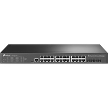 Коммутатор TP-LINK TL-SG3428X-UPS JetStream 19" 1U UPS (TL-SG3428X-UPS)