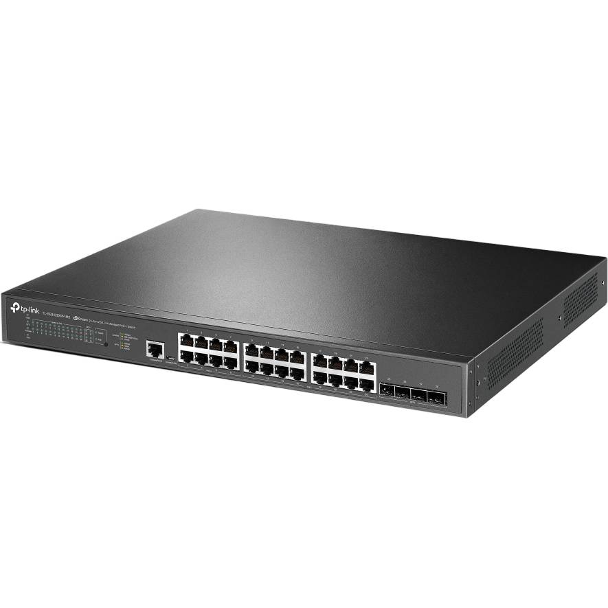 Комутатор TP-LINK TL-SG3428XPP-M2 JetStream 19" 1U Форм-фактор монтуємий в стійку