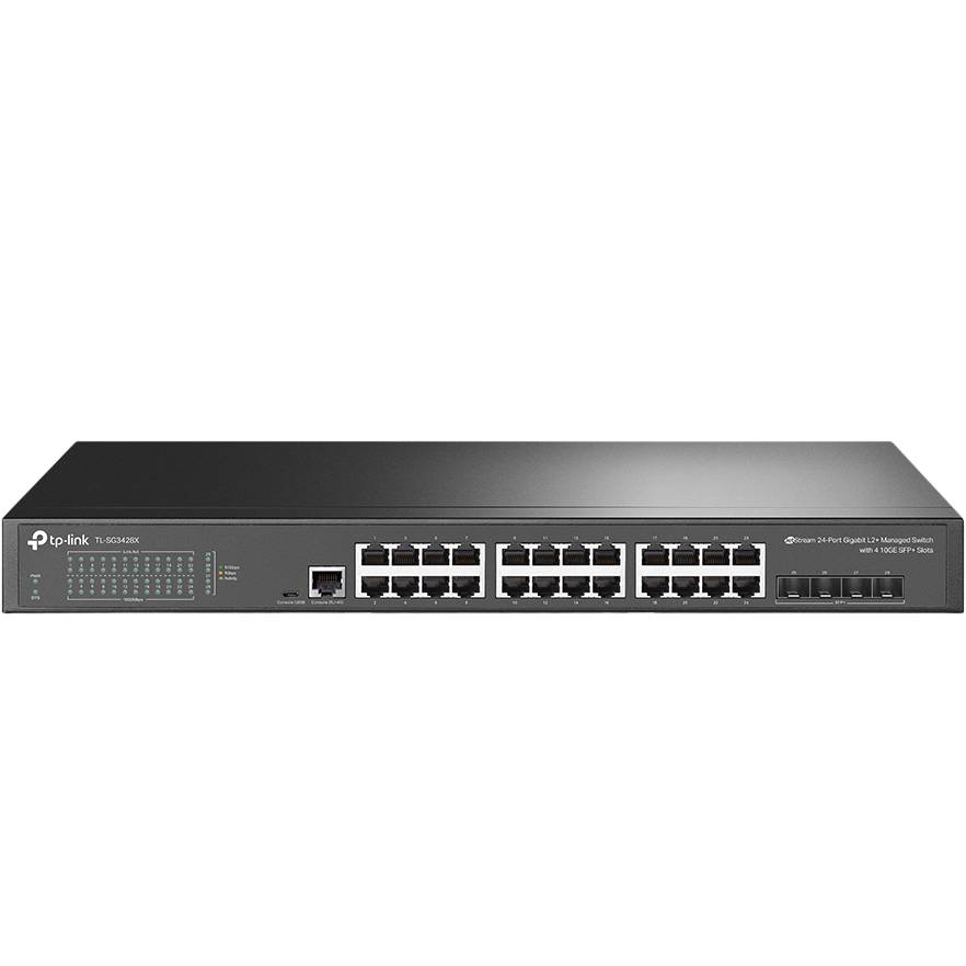 Комутатор TP-LINK TL-SG3428X-M2 JetStream 19" 1U