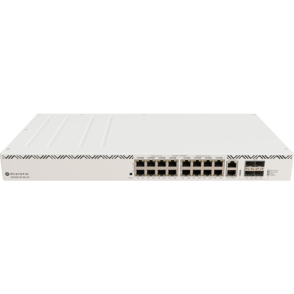 Коммутатор MIKROTIK CRS320-8P-8B-4S+RM