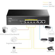 Комутатор CUDY FS1006P PoE+Switch 60W