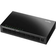 Коммутатор CUDY GS108 Gigabit Metal Switch Black