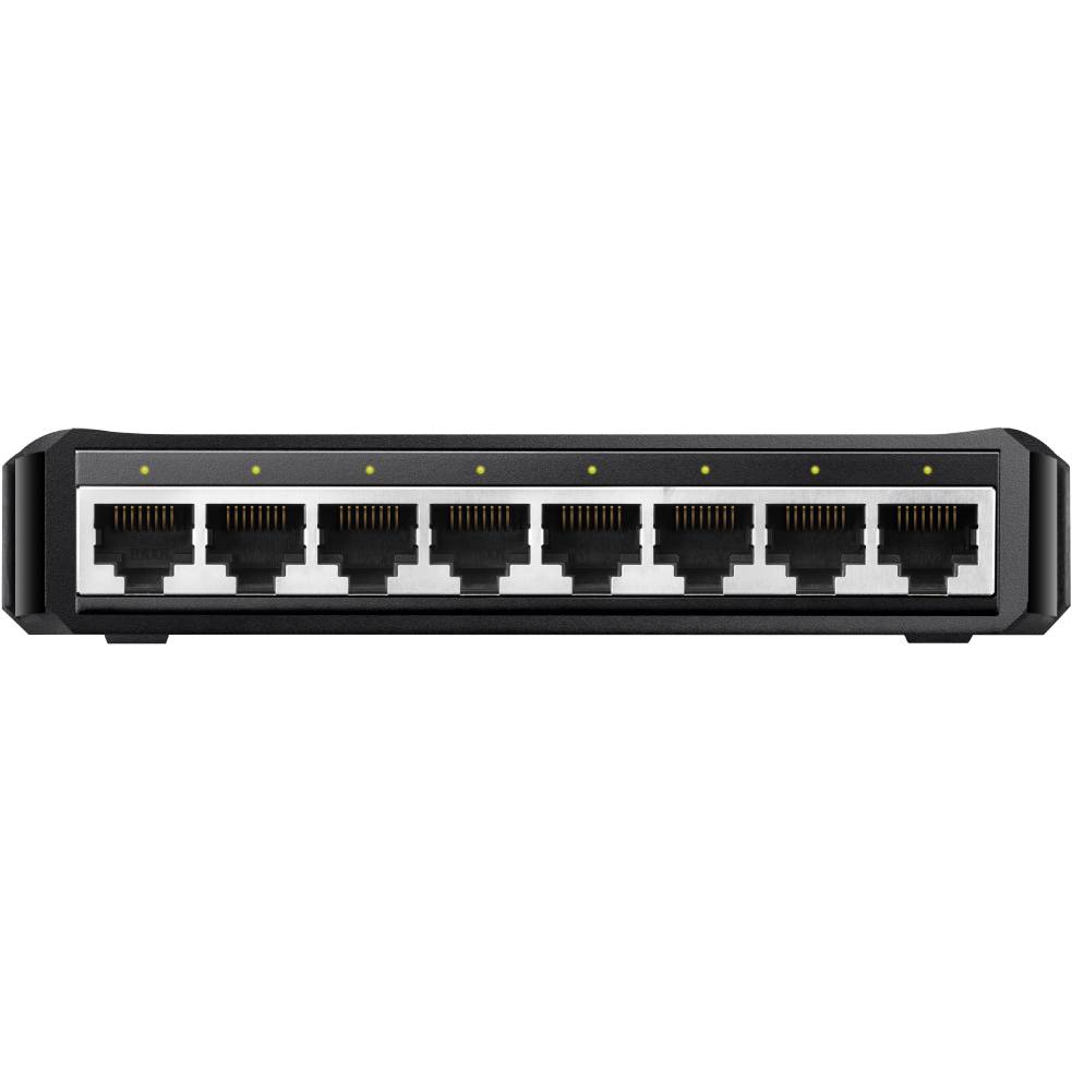 Комутатор CUDY GS108D Gigabit Desktop Switch Порти комутатора 8 x RJ45 (10/100/1000M)